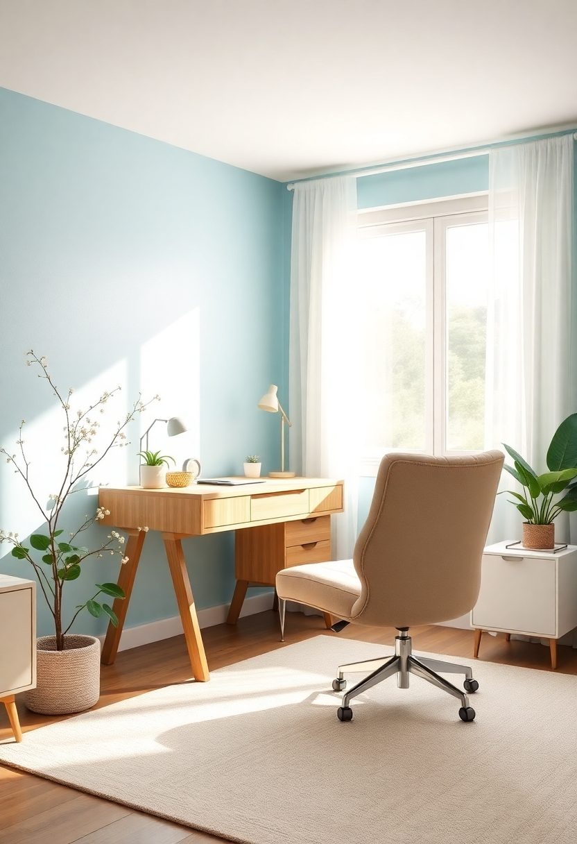 Home Office Ideas for Working Moms Day: Achieving Balance With a Calming Color Palette