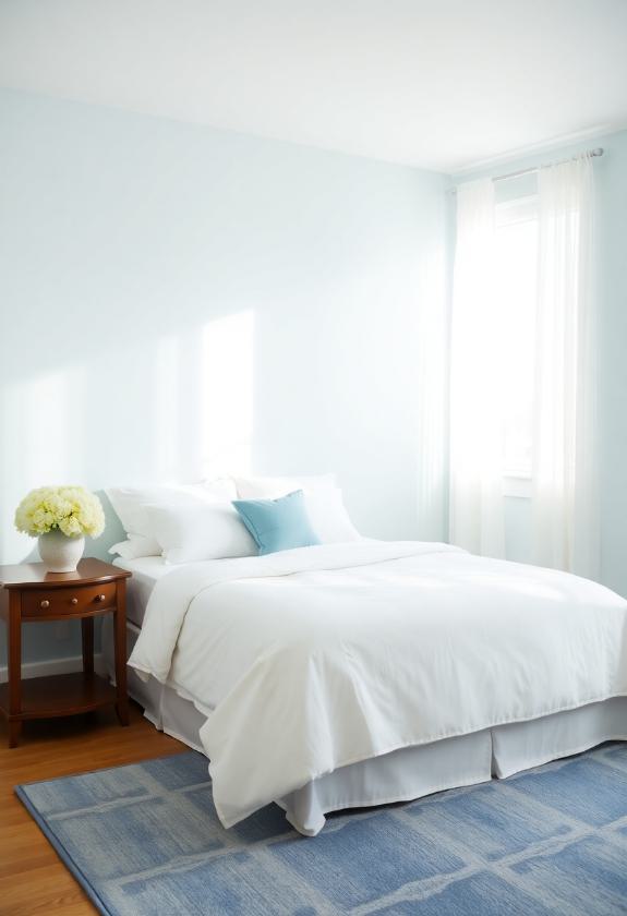 Stunning Paint Color Ideas: Calming Light Blue