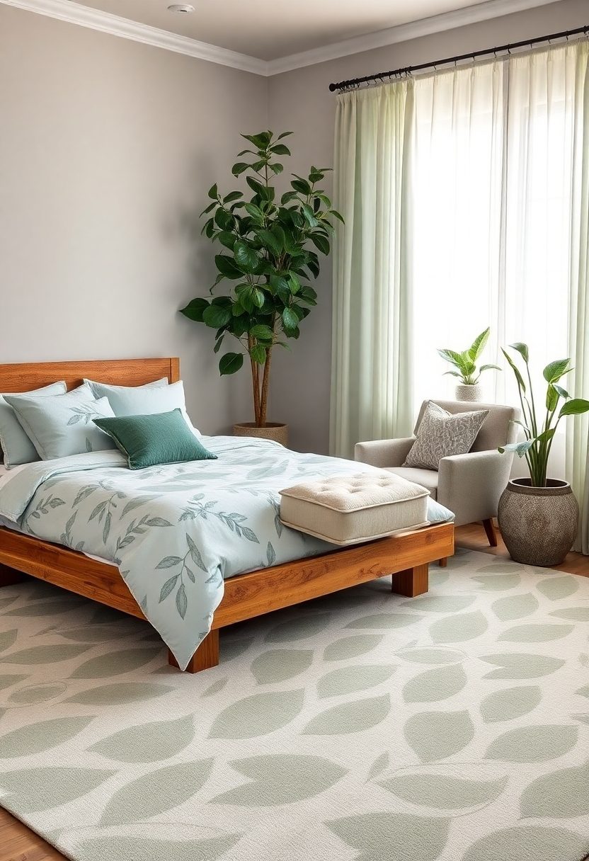 Cozy Bedroom Decor Ideas for National Napping Day: Nature-Inspired Textiles for a Calming Effect