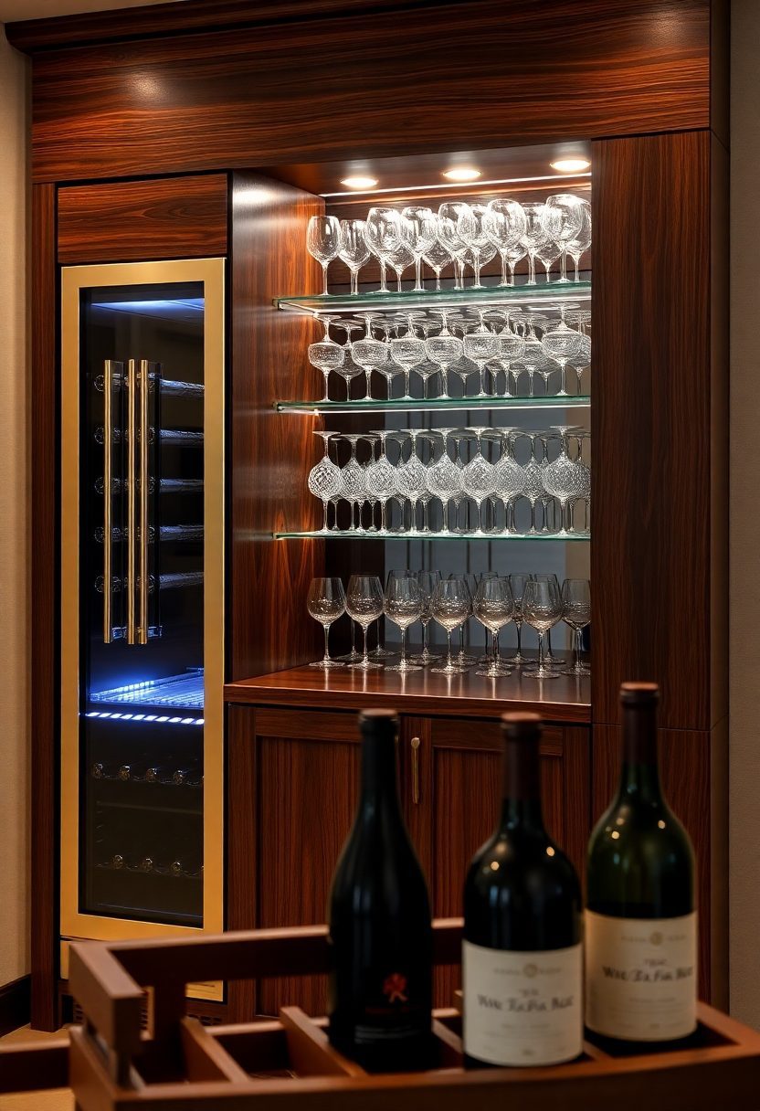 Lavish Home Bar Design Ideas: Elegant Wine Bar Designs