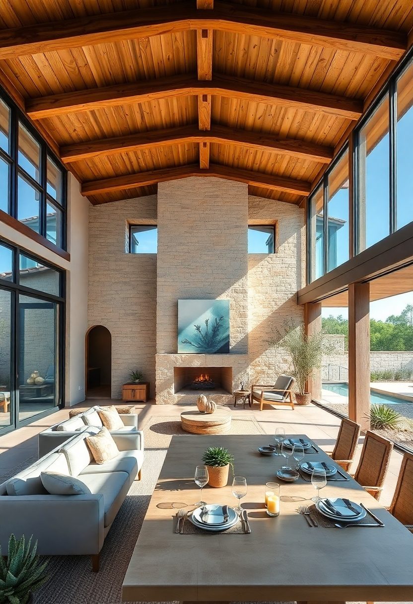 Spanish Ranch Style Home Ideas: Expansive Floor Plans For Entertaining And Relaxation