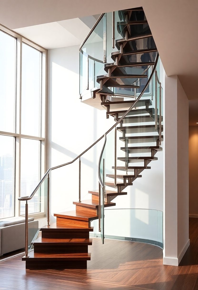 Luxury Staircase Ideas: Sleek Modern Masterpieces