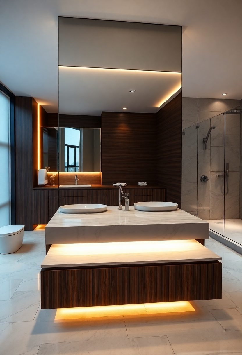 Small Luxury Bathroom Ideas: Designer Bathroom Vanities