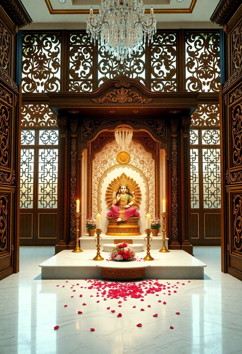 Luxury Mandir Design Ideas: Customizable Mandir Solutions