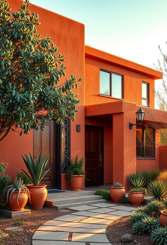 House Paint Colors: Earthy Tones: Bringing the Outdoors in With Terracotta