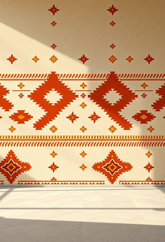 Creative Wall Painting Ideas: Tribal Pattern Inspirations