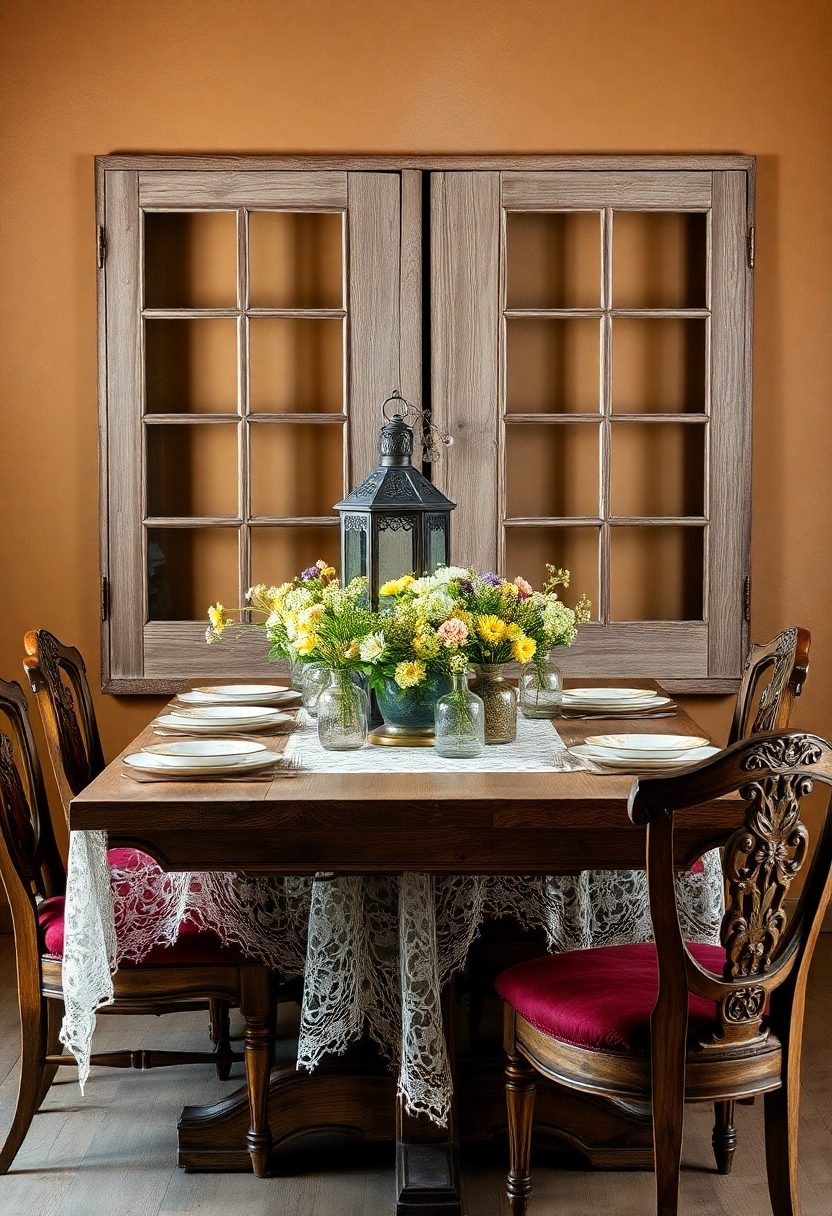 Dining Table Ideas: Vintage Decor To Give Your Space Character