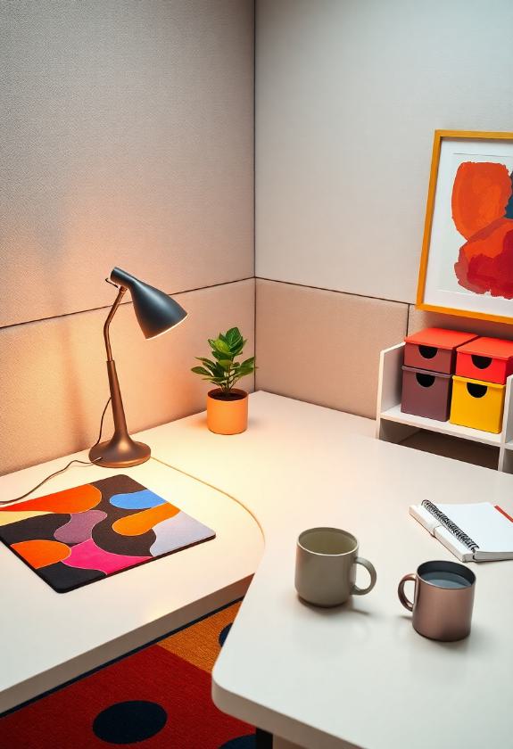 Office Cubicle Aesthetic Ideas: Statement Pieces and Accessories