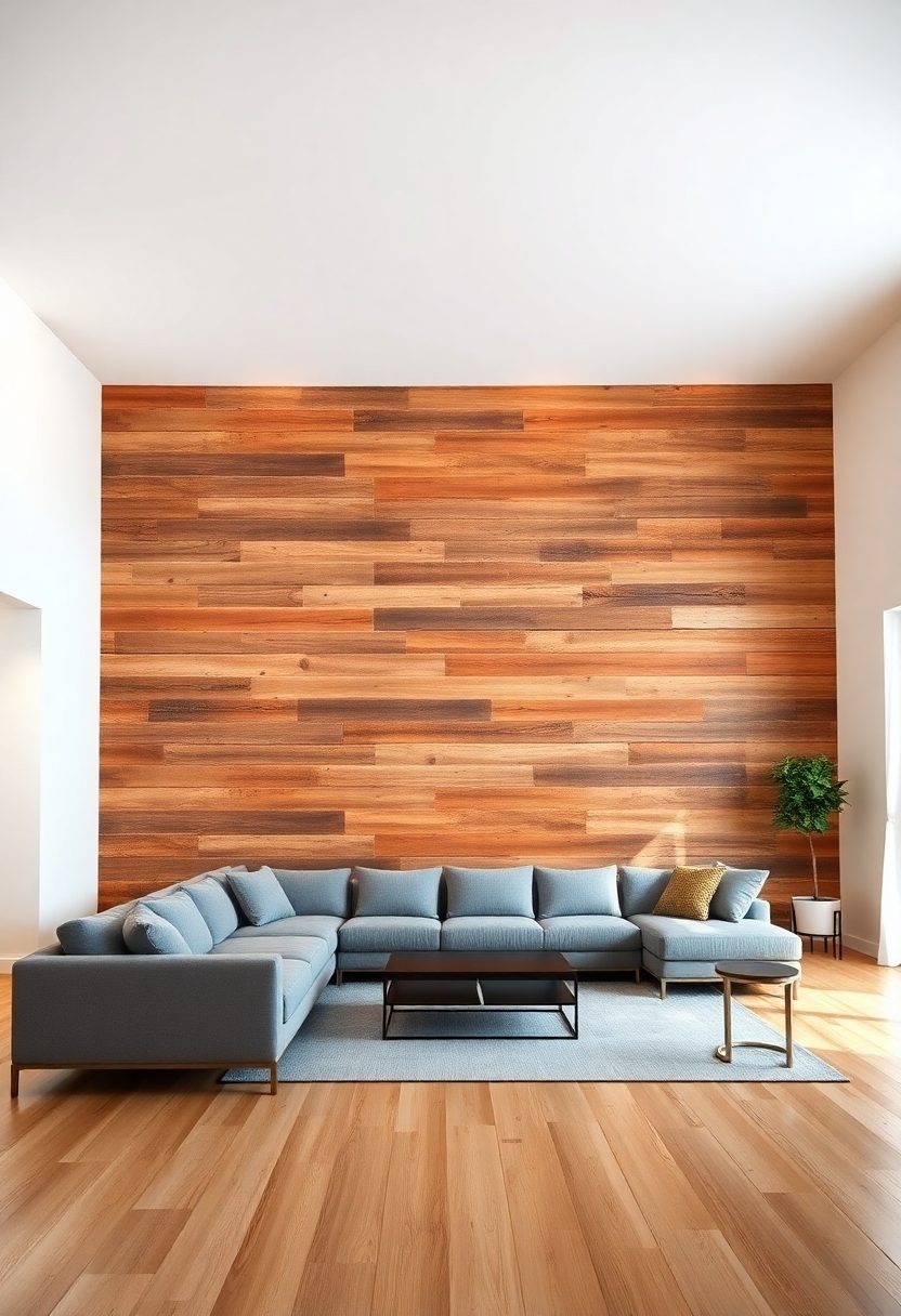 Luxury Wall Panelling Ideas: Reclaimed Wood Accent Walls