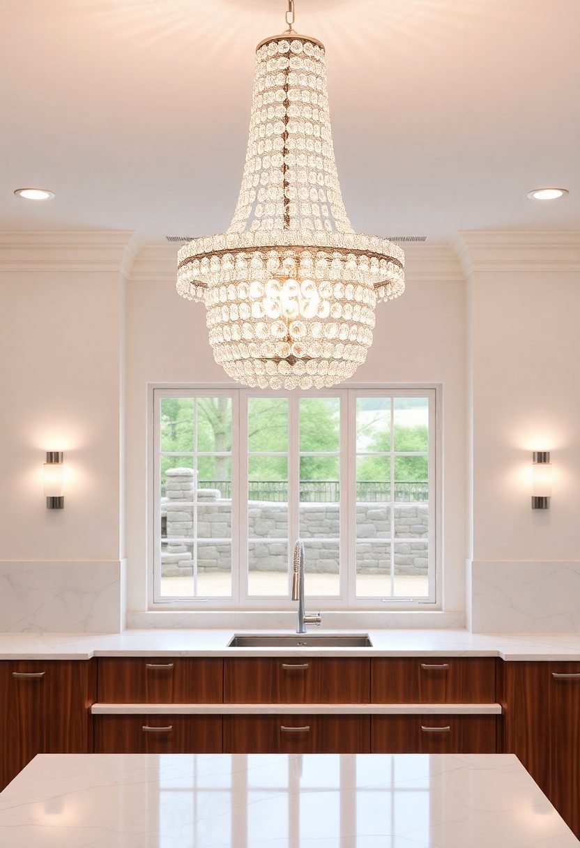 Nancy Meyers Kitchen Ideas: Sophisticated Light Fixtures