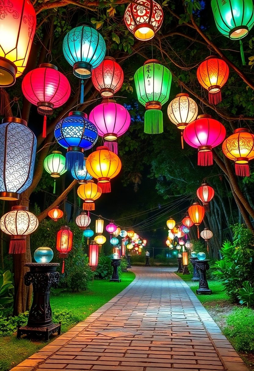 Eid Al-Fitr Decor Ideas: Colorful Lanterns for a Vibrant Celebration