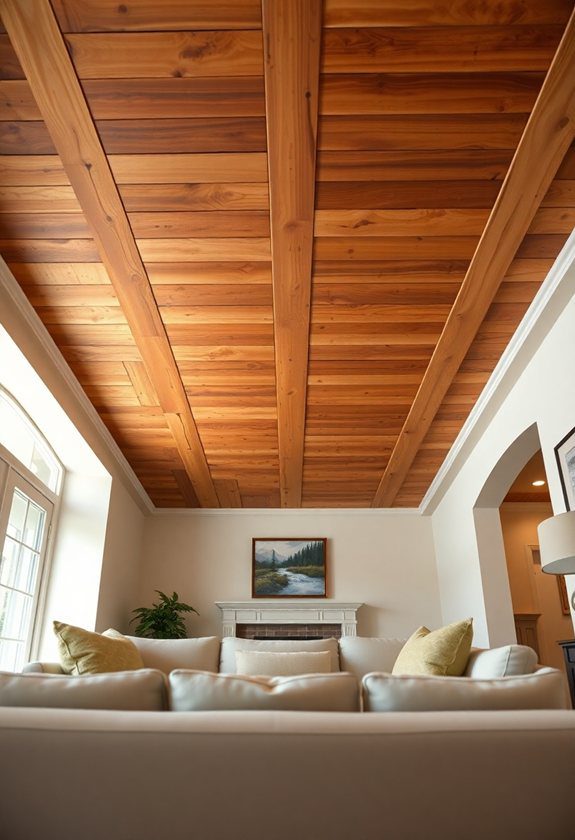 Wooden Ceiling Design Ideas: Reclaimed Wood Ceiling Ideas