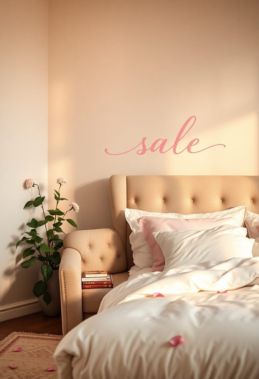 Cozy Bedroom Decor Ideas for National Napping Day: Personalized Wall Decals for a Touch of Warmth