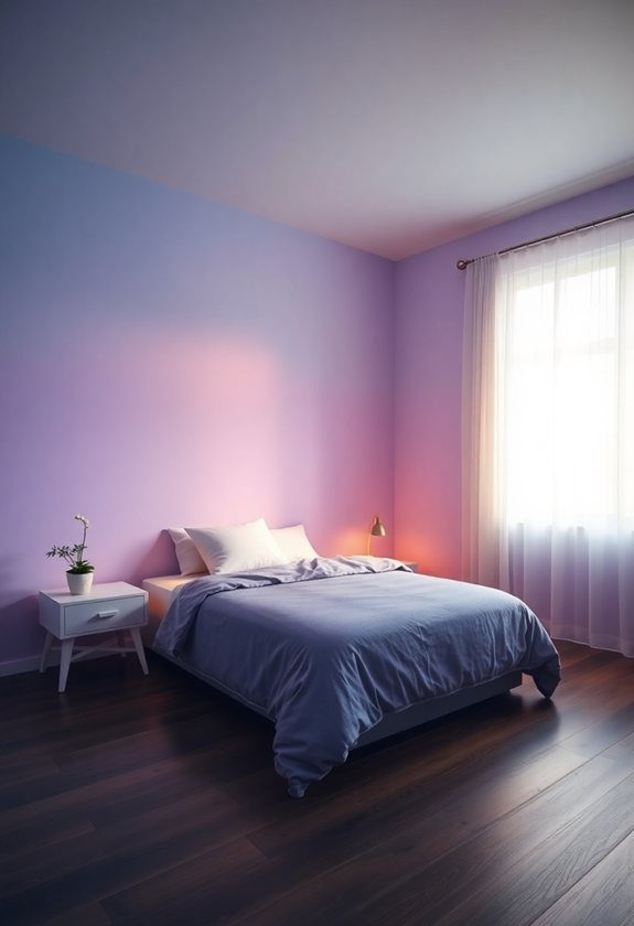 Bedroom Wall Painting Ideas: Ombre Walls For A Unique Effect