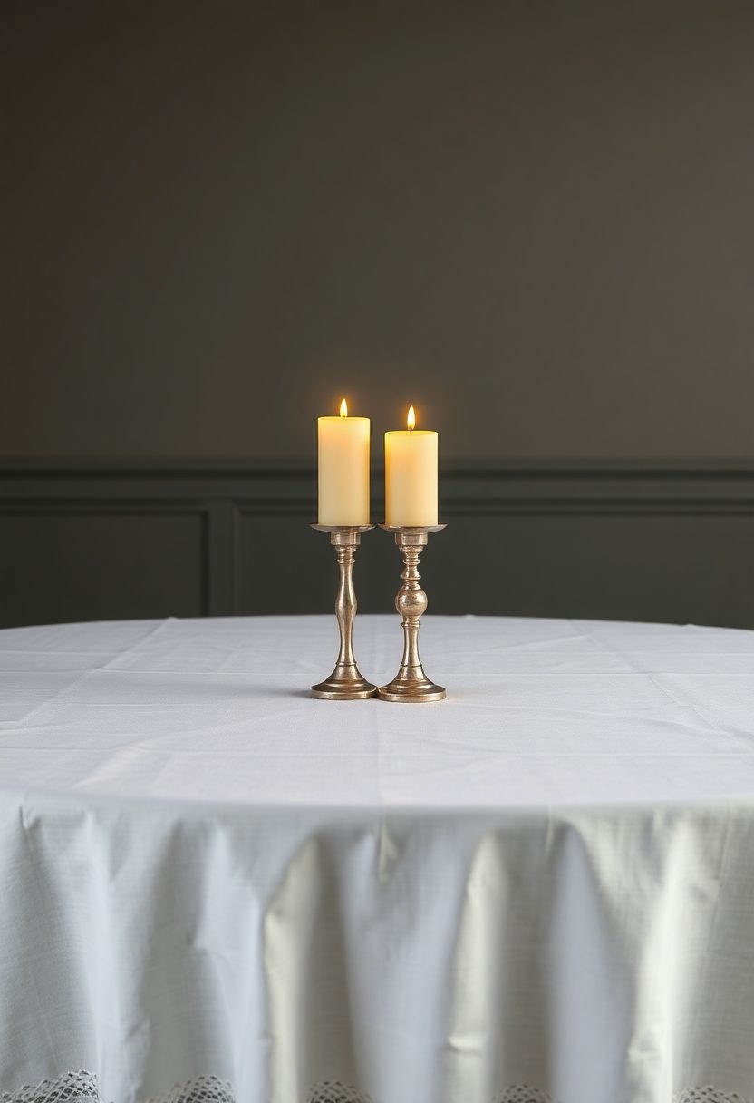 Dining Table Decor Ideas: Candlelight Ambiance