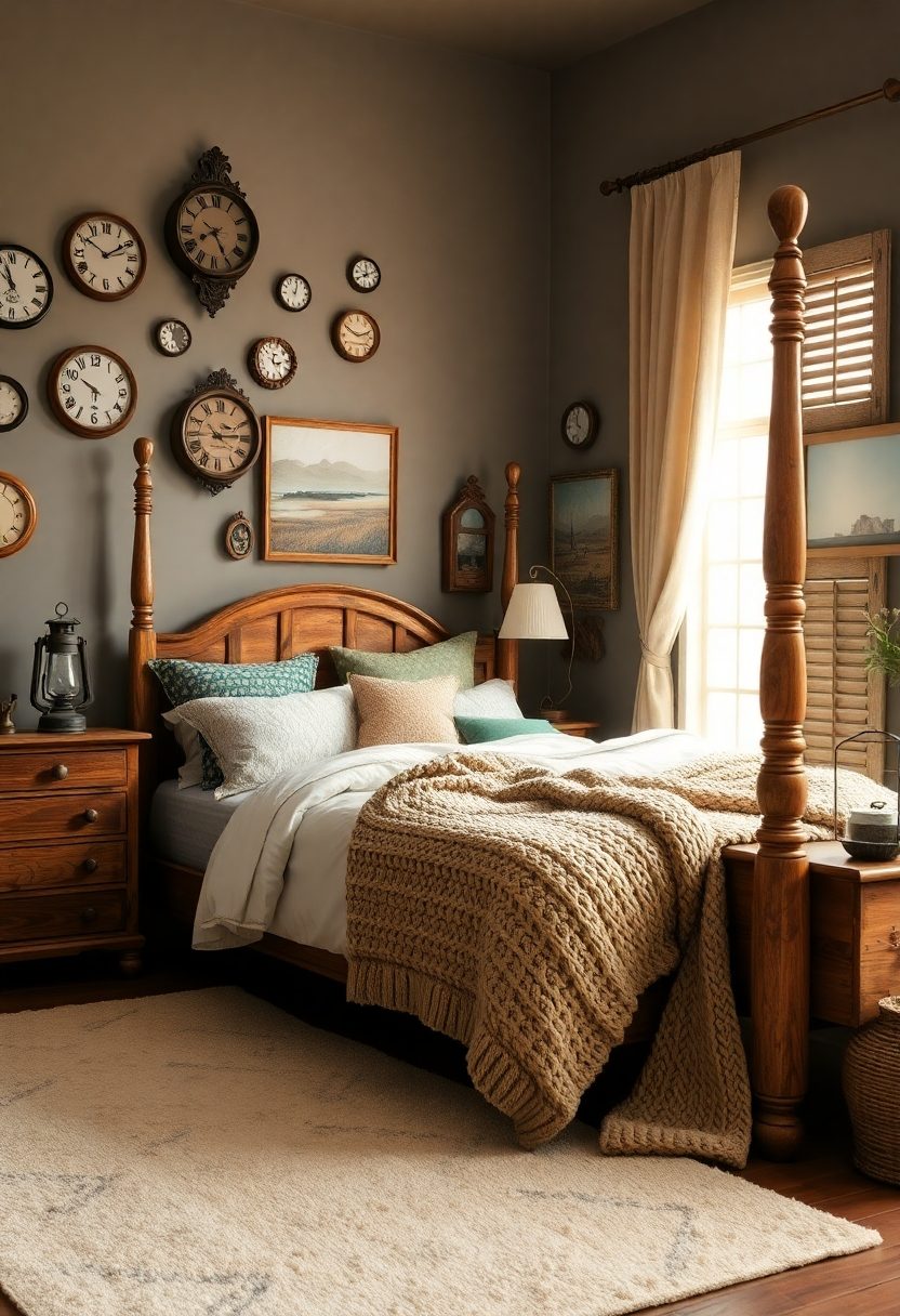 Cozy Bedroom Decor Ideas for National Napping Day: Vintage Decor for a Unique and Cozy Look