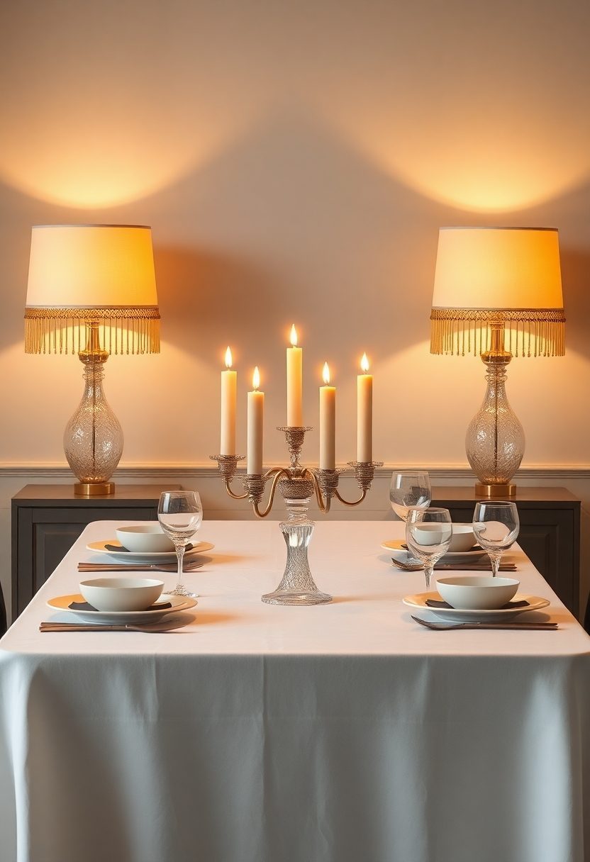 Dining Table Decor Ideas: Cozy Lighting Fixtures