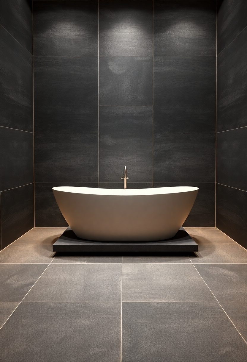 Small Luxury Bathroom Ideas: Heated Flooring Options