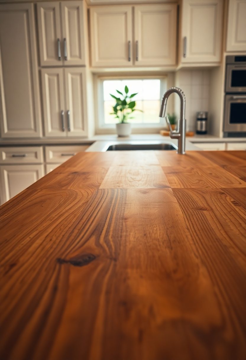 Kitchen Countertops Decor Ideas: Butcher Block Beauty