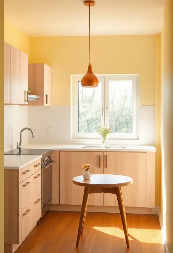 Kitchen Paint Colors: Creamy Yellows for a Bright and Airy Feel