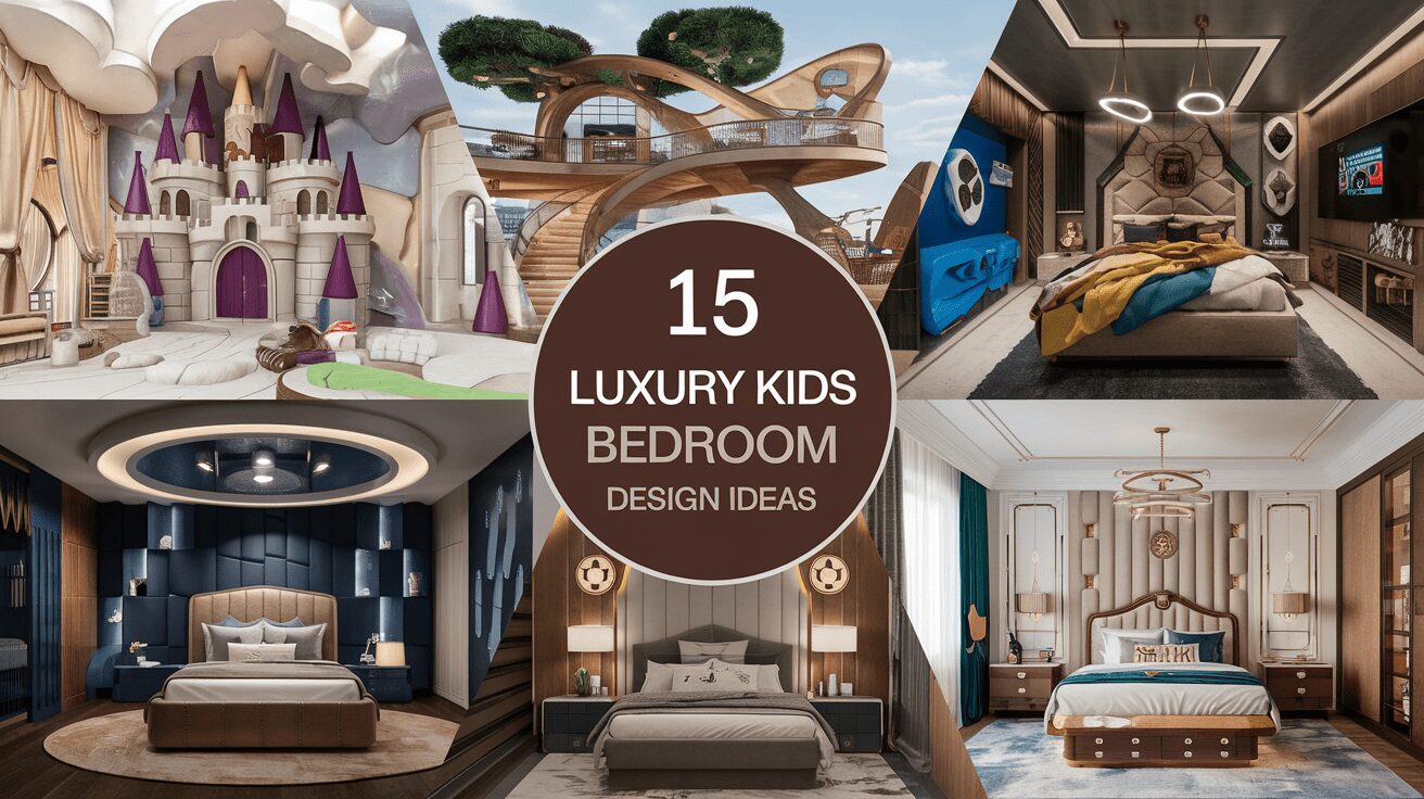 Luxury Kids Bedroom Design Ideas