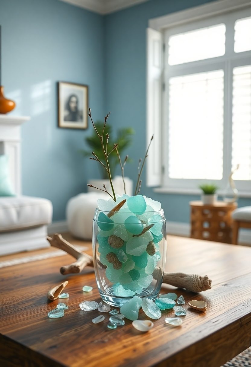 Rooms Decor Ideas: Sea Glass Decor Ideas