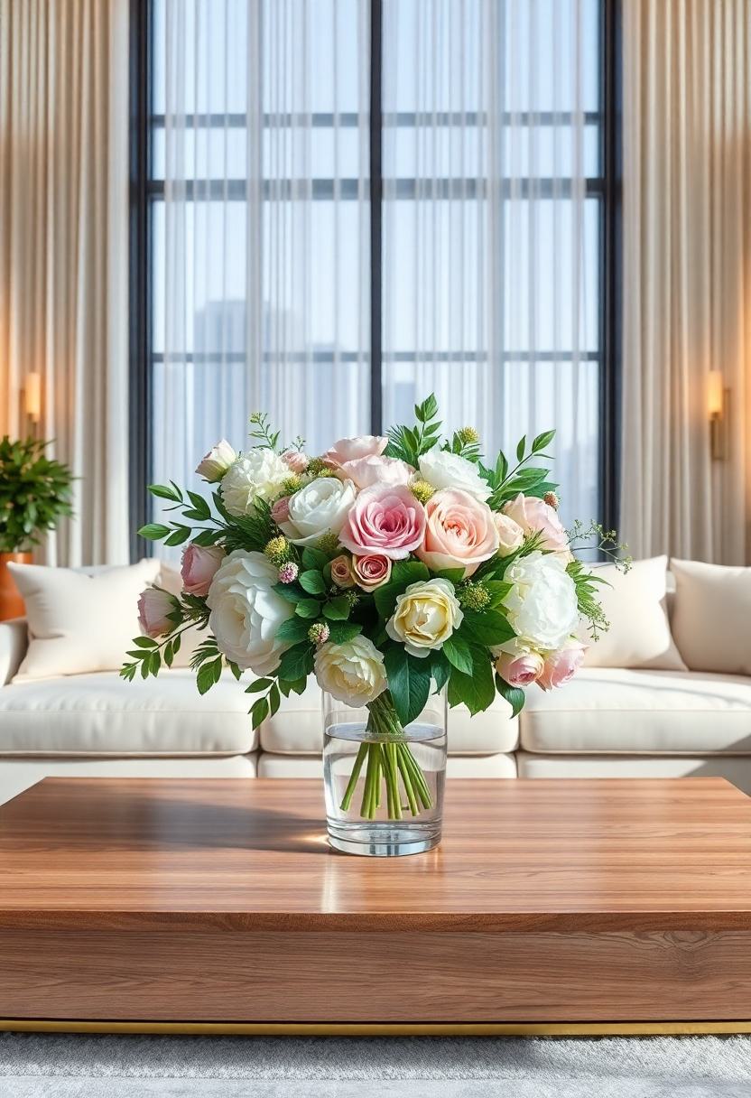 Floral Home Decor Ideas: Fresh Flower Arrangements