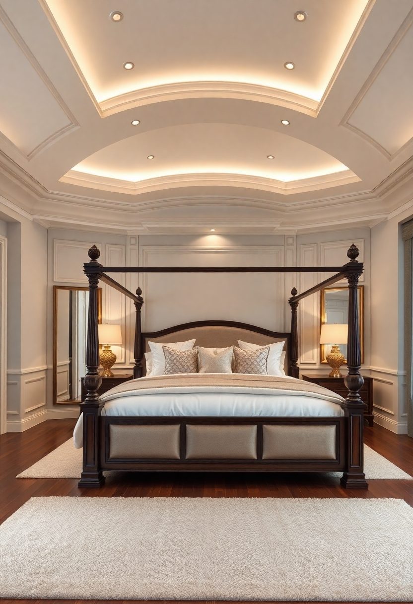 Bedroom False Ceiling Design Ideas: Stylish Cove Ceiling Designs