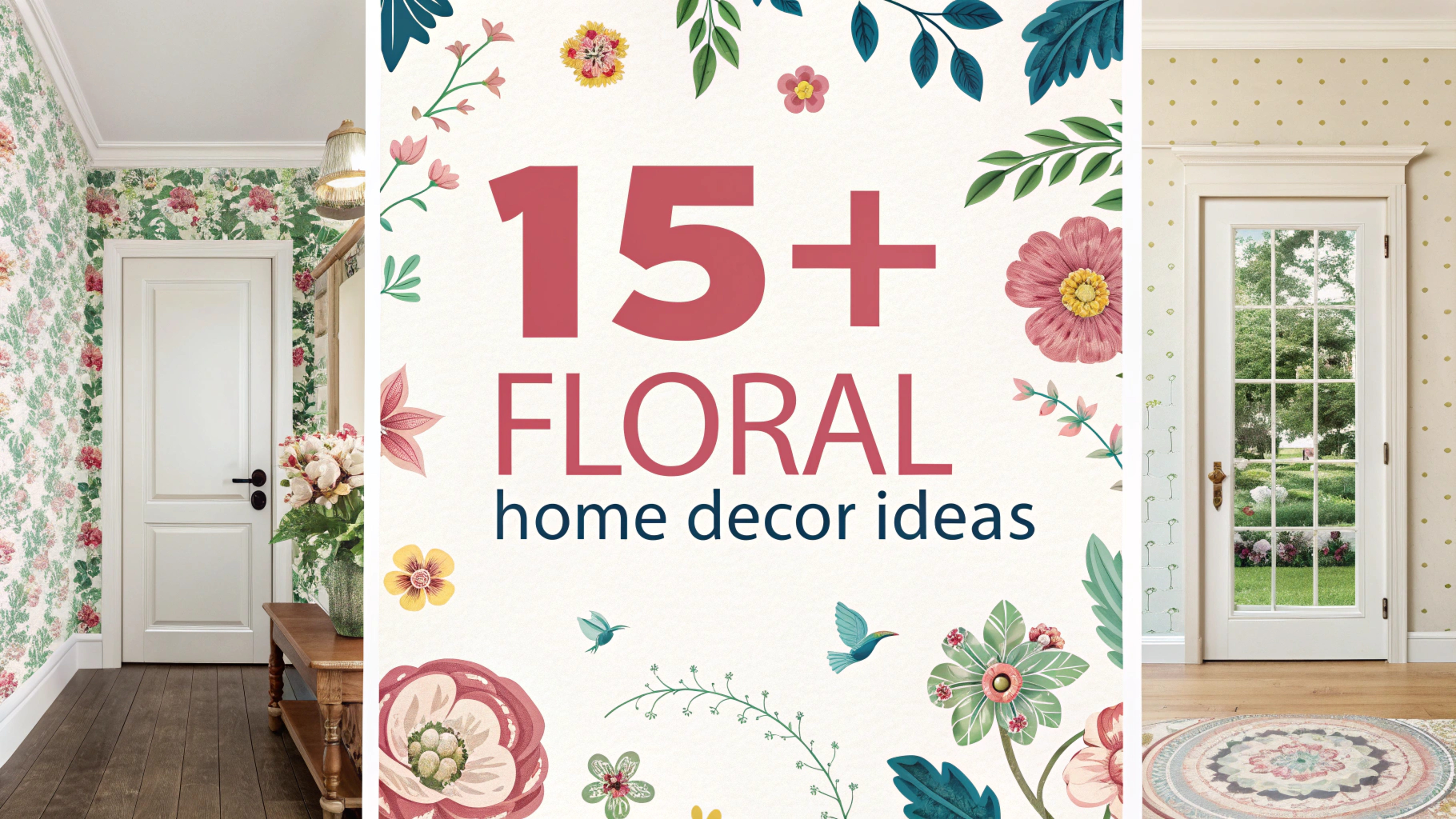Floral Home Decor Ideas