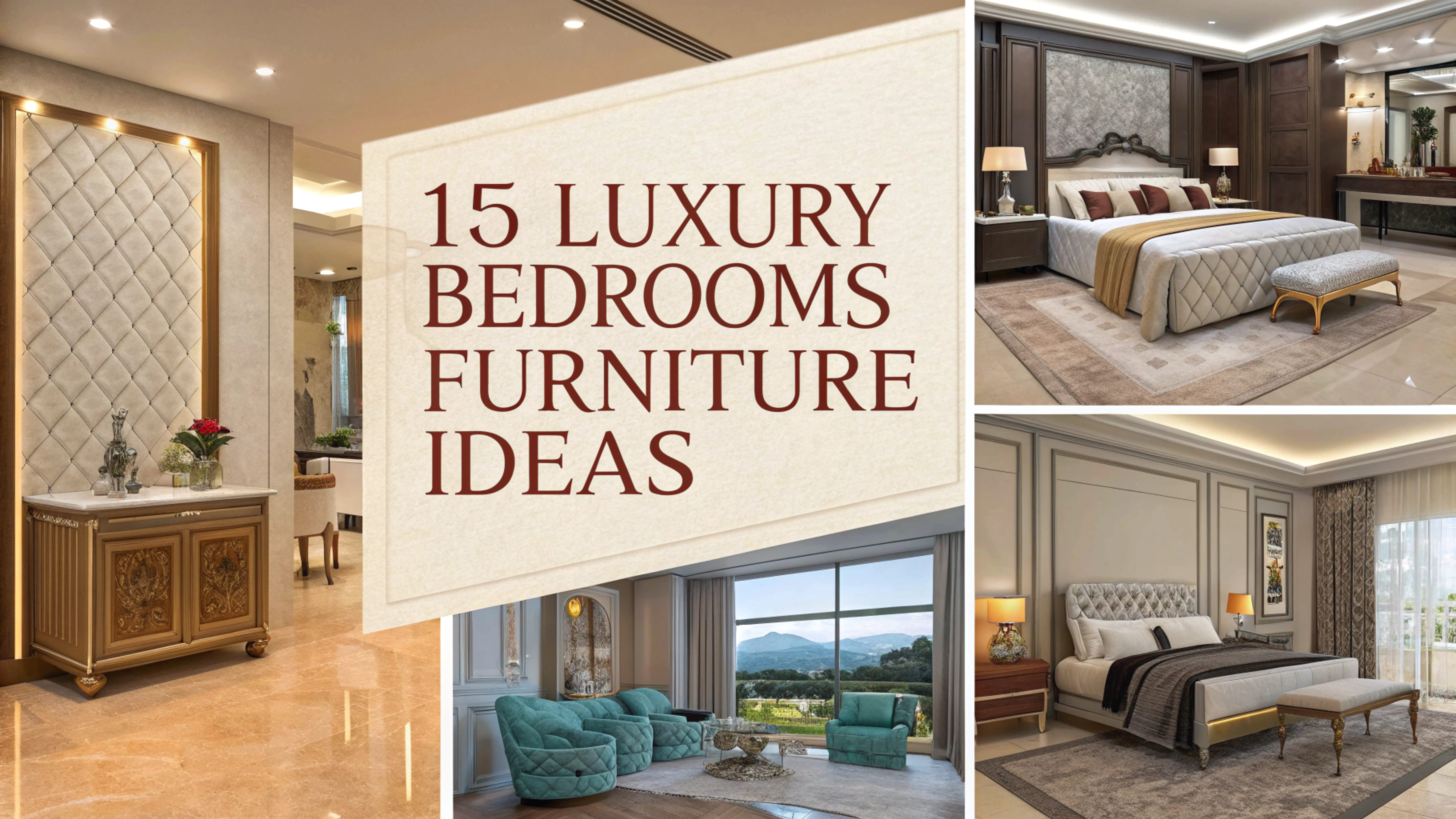 Luxury Bedrooms Furniture Ideas