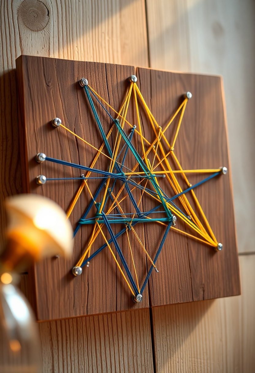 DIY Home Decor Craft Ideas: DIY String Art