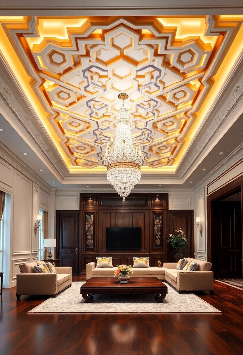 Genius 2-Fan False Ceiling Design Ideas: Beautiful False Ceiling Ideas for Luxury Homes