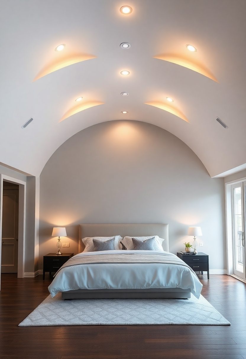 Bedroom False Ceiling Design Ideas: Beautiful Barrel Vault Ceiling Designs