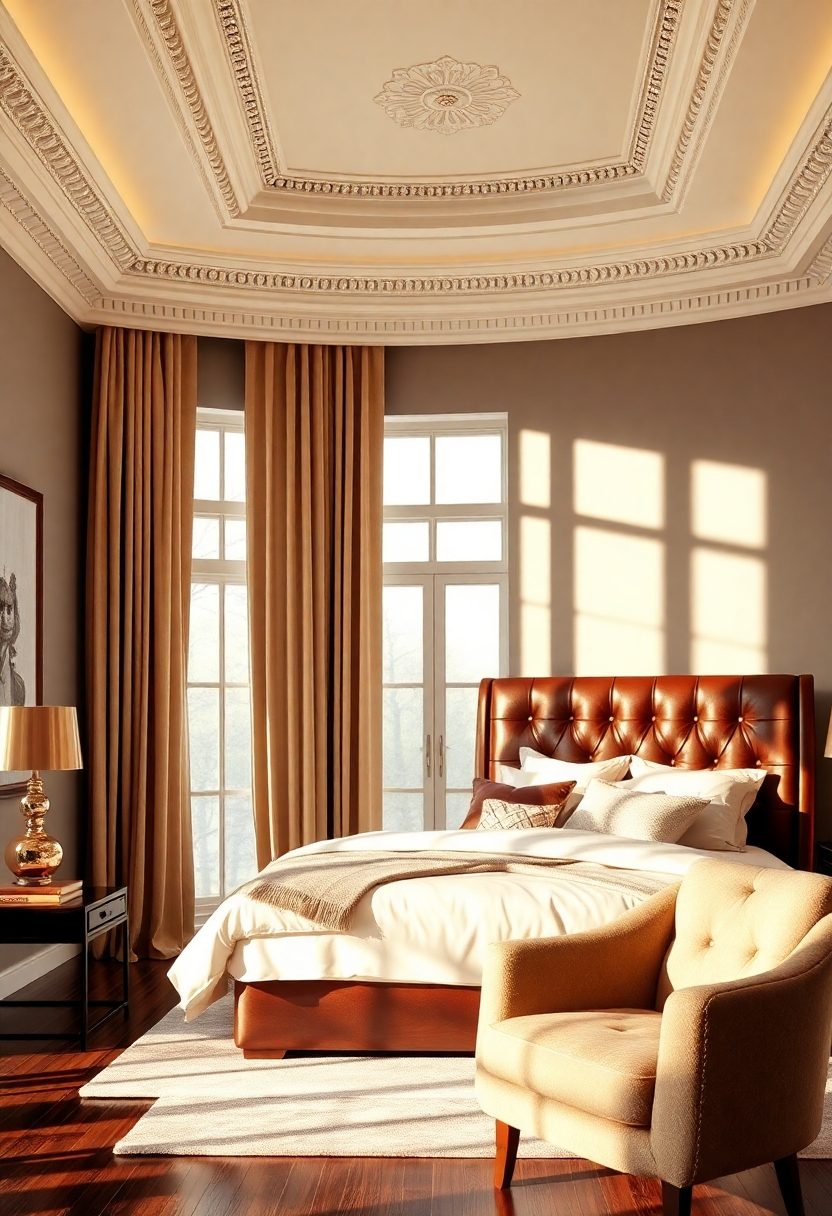 Bedroom False Ceiling Design Ideas: Luxurious Tray Ceiling Ideas