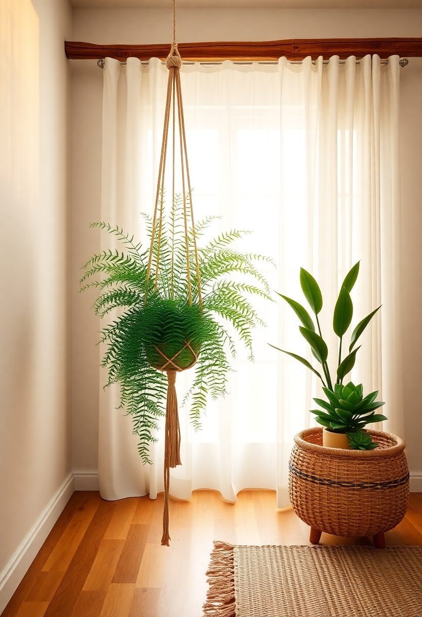 Rooms Decor Ideas: Tropical Plant Decor