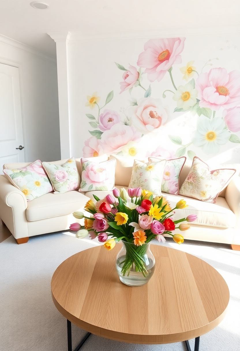 Springs Decor Ideas: Use Floral Patterns to Welcome Spring