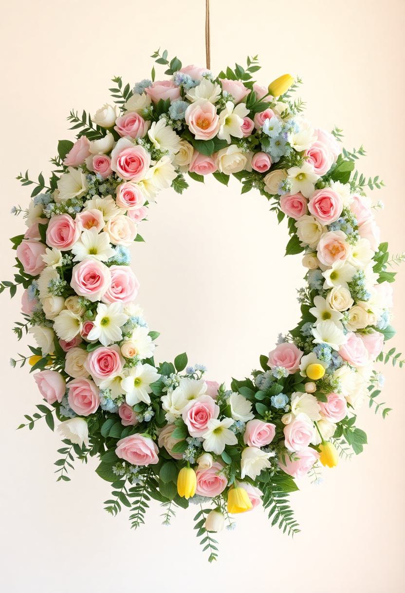 Floral Home Decor Ideas: Seasonal Floral Wreaths