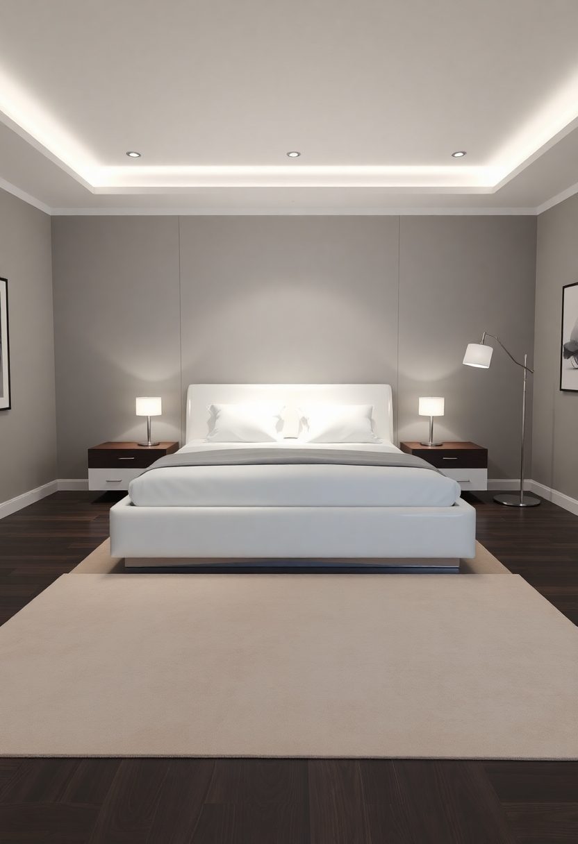 Modern Luxury Bedroom Ideas: Sleek Line Luxury