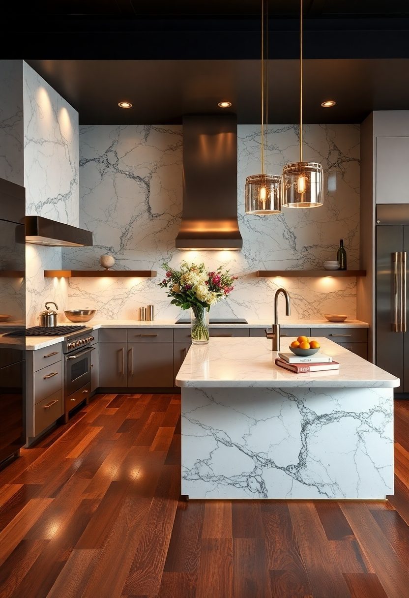 Luxury Kitchen Design Ideas: Luxury Materials for a Sophisticated Aesthetic