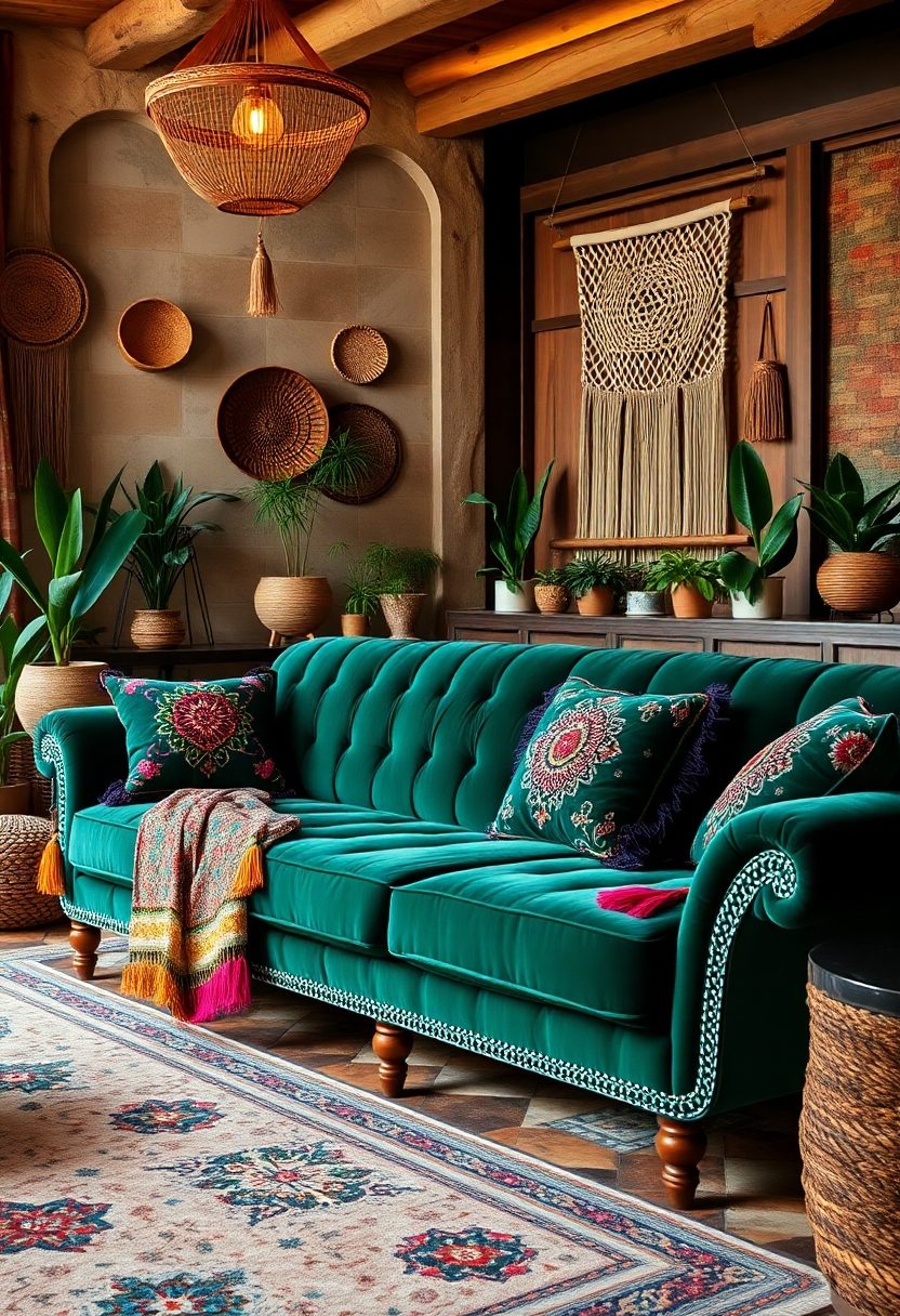 Luxury Sofa Living Room Ideas: Bohemian Luxury Sofas