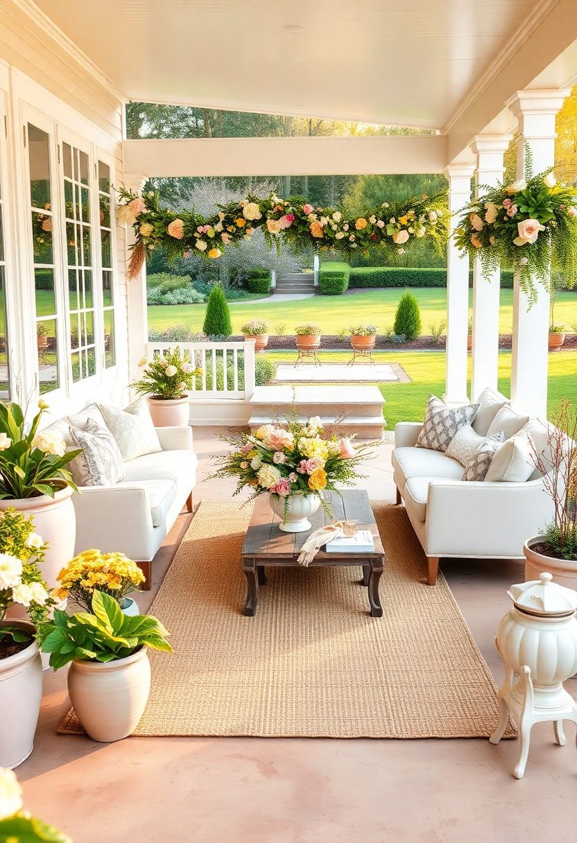 Spring Porch Decor Ideas: Seasonal Decor Themes