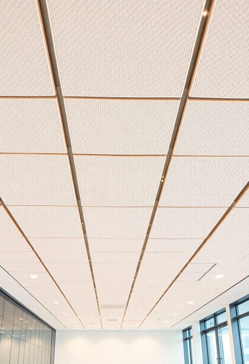 Modern Office False Ceiling Design Ideas: Sound-Absorbing Ceiling Materials