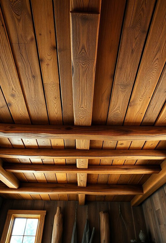 Wooden Ceiling Designs: Rustic Wooden Ceiling Options