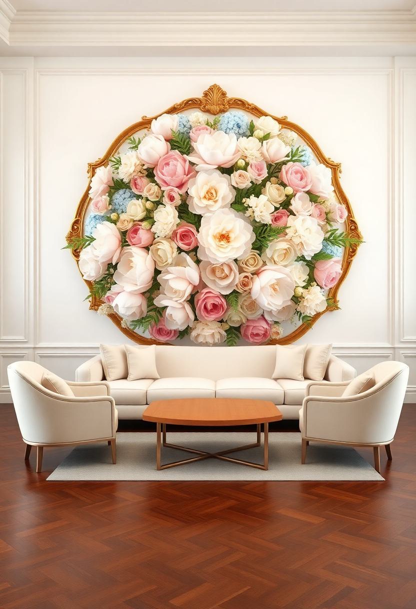 Floral Home Decor Ideas: Blooming Wall Art