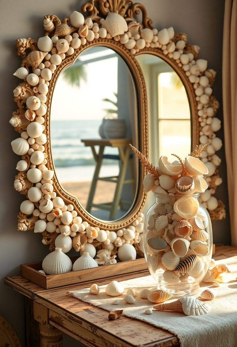 Rooms Decor Ideas: Seashell Accents