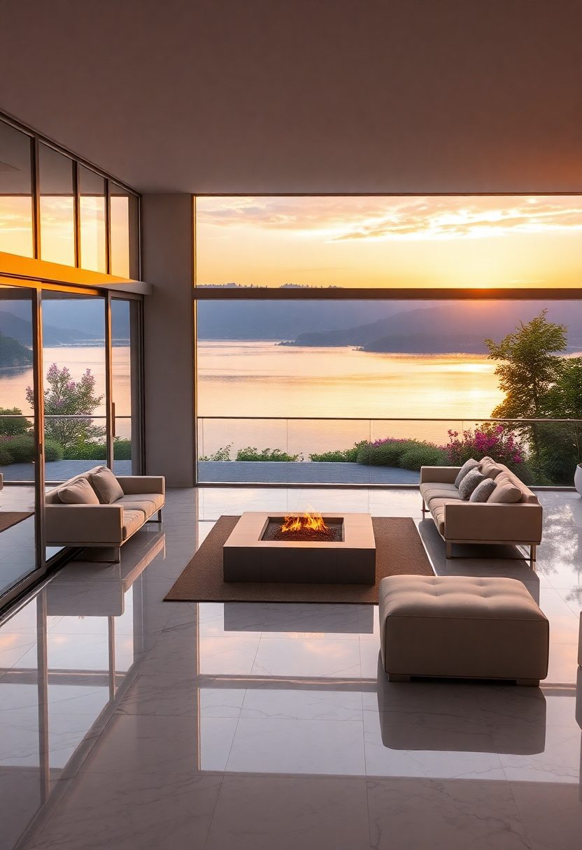 Luxury Living Rooms Design Ideas: Breathtaking Views And Outdoor Spaces