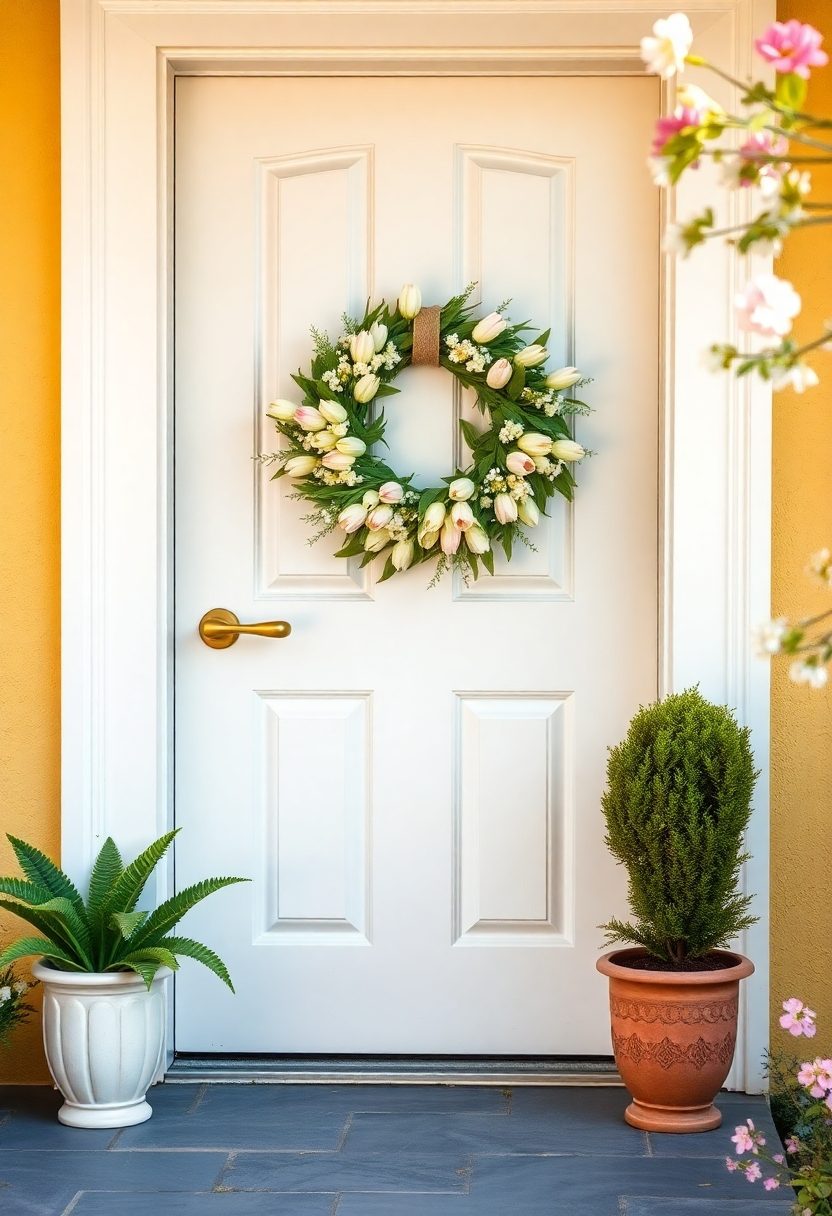 Homes Decor Ideas: Give Your Front Door a Spring Makeover