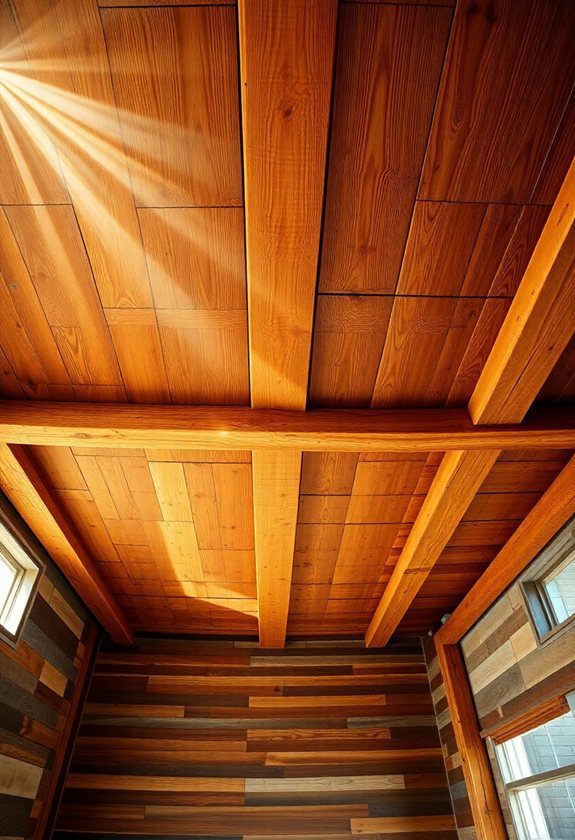 Wooden Ceiling Designs: Reclaimed Wood Ceiling Designs