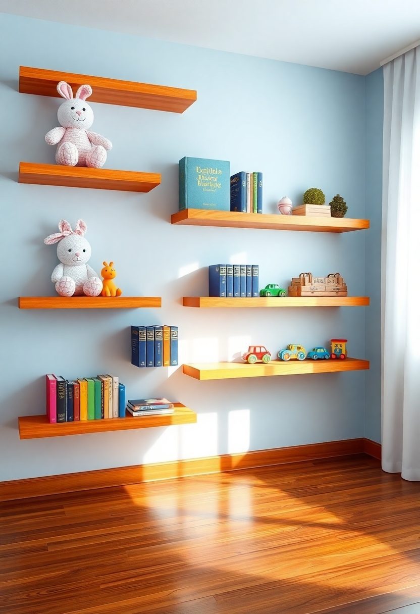 DIY Kids Room Decor Ideas: Unique Display Shelves For Toys