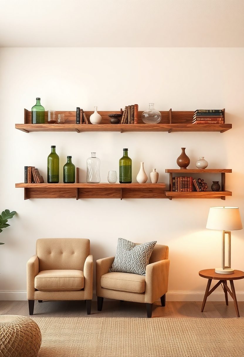 DIY Home Decor Craft Ideas: Reclaimed Wood Shelves